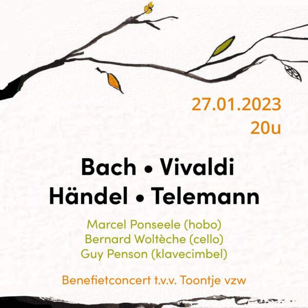 Vivaldi Bach Flyer vierkant